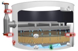 gravity filters and filter beds