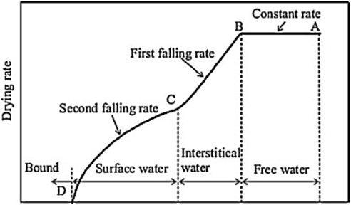 Drying Systems - Drying Curve - Definition